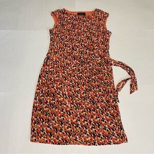 Evan Picone Multicolor Sleeveless Dress
